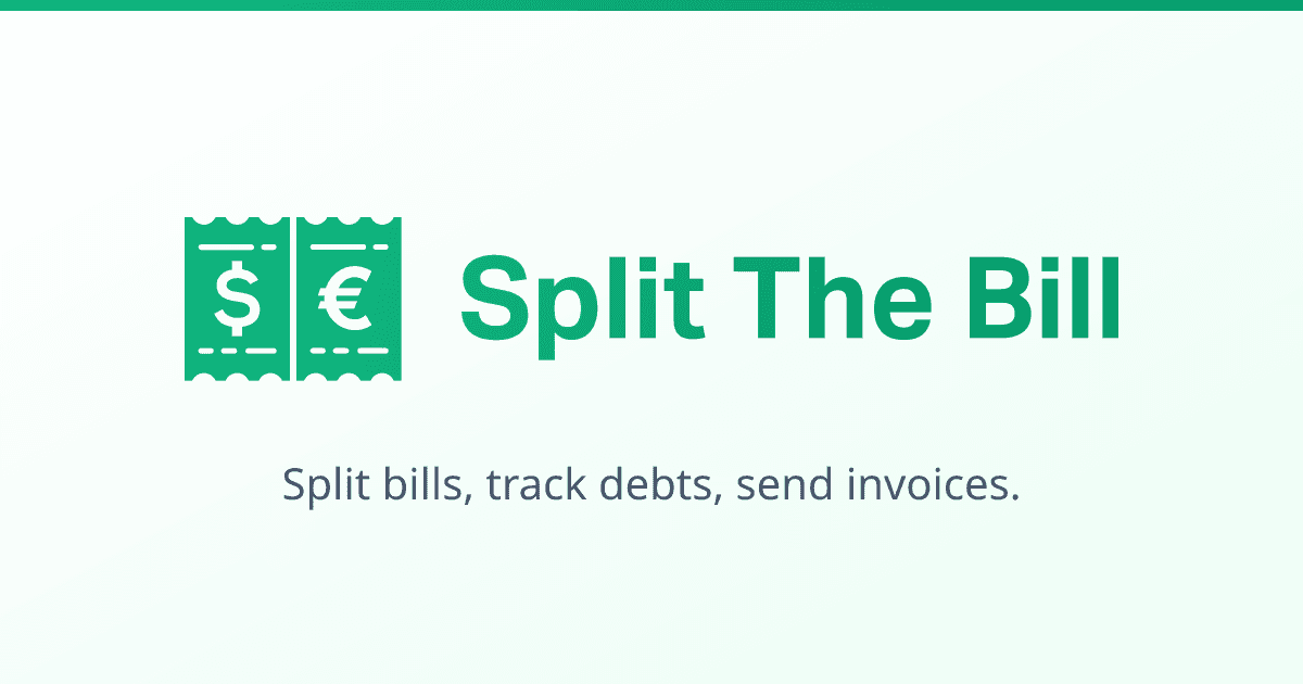 Split The Bill vs PayPal