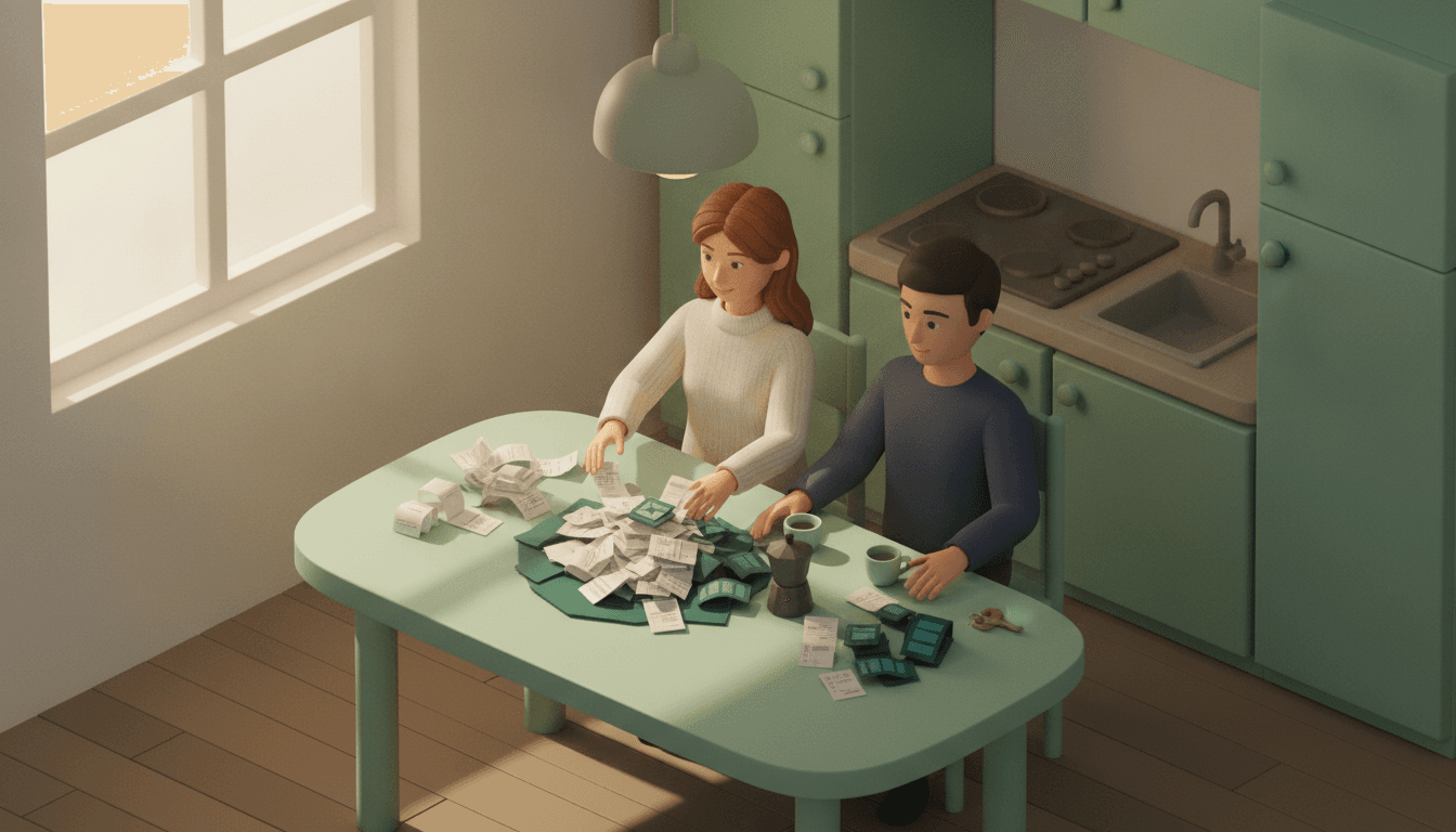 Répartition dépenses couple : un seul virement par mois