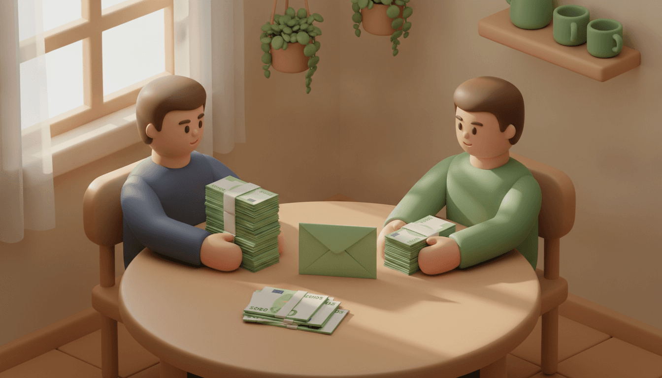 Dividir as contas como casal: meio a meio ou proporcional à renda?
